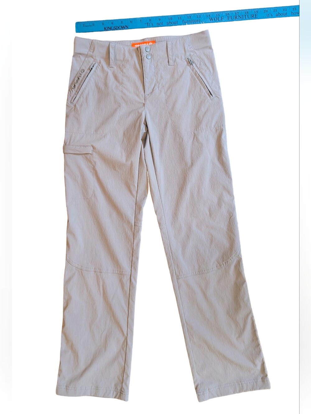 Merrell Select Wick Hiking Lightweight Pants Moisture Wicking Quick Dry Gray 2